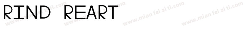 rind reart字体转换